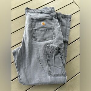 Carhartt Gray Men’s Relaxed Pants (36 X 32)